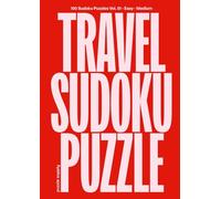 Travel Sudoku Book Vol. 01 - 100 Easy to Medium Puzzles | Pocket Size Sudoku: Aesthetic, Colorful & Playful Sudoku Book for Travel, Relaxation, or a Thoughtful Gift (Travel Sudoku Series)