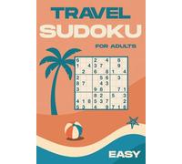 Travel Sudoku for Adults | Easy: 180 Summer Puzzles | Logic Puzzle Book for Adults and Seniors | Large Print