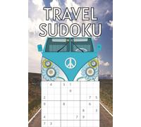 Travel Sudoku Puzzle Book: sudoku puzzle for Travel | Botton Tile | 6x9 inches, 110 pages | 110+ Puzzles | Solutions Included