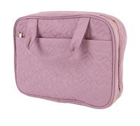 Travel Tap Bag, Make -Up Bag con Gancho Colgante Compactly Portable para champú (PURPLE)