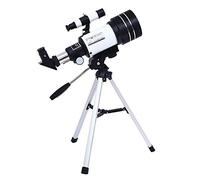 Travel Telescope, 70mm Aperture 300mm Focal Length Professional Astronomical Refractor Portable Telescope for Adults Kids and Beginners, Telescope with Stainless Steel Tripod 2 Eyepieces YangRy