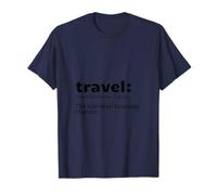 'Travel: The Universal Language of Peace' Divertida y Casual Camiseta
