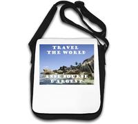 Travel The World ANSE Source d'Argent - Bolso de hombro, color blanco, White, Talla única