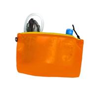 Travel Toiletry Bag, Clothing Storage Case, 9.45x4.92x2.17 Inches Portable Clothes Organizer, Compact Packing Solution for Camping Picnic Business Planners Airplane Beach Outing Road Trip