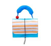 Travel Toiletry Bag, Roll-Up Cosmetic Storage with Handle, 9.06x6.69x2.76 Inches, Detachable Cosmetic Organizer, Waterproof Portable Makeup Pouch for Shower, Brushes & Lipstick