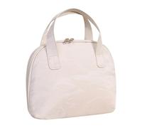 Travel Toiletry Bag, Shell Shaped Cosmetic Pouch, 9.45x3.94x7.87 inches Portable Large Capacity Organizer, Stylish Storage Purse, Ideal for Vacation, Beach, Home, Bathroom, Daily, Color crema, Siehe
