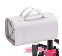 Travel Toiletry Bag | Travel Bag for Toiletries | Waterproof Toiletry Bag, Cosmetic Organizer with Waterproof Features, 24x14x12cm Makeup Organizer for Brushes and Concealer & Makeup Necessity