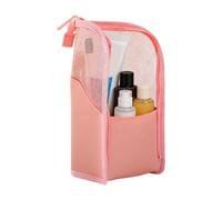 Travel Toiletry Bag - Waterproof Standing Cosmetic Case, Portable Makeup Organizer, Large Capacity Storage Design, Easy Carry Structure | Weekend Getaways, Outdoor Adventures, Hotel Use, Backpack