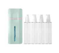 Travel Toiletry Bottles - 4 in 1 Leakproof Dispenser for Shampoo & Soap