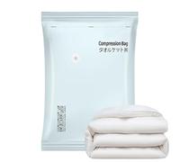 Travel Vacuum Seal Bags For Clothing - P PE Large & Extra Large | Thick Portable Vacuum Compression, Space Saver Packaging Bags | For Business Trips, Fitness, Vacation, Holiday