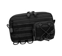 Travel Waist Bag, Portable Belt, Lightweight Nylon Hip Pack, Sturdy Commuting Casual Pouch, Adjustable Lumbar Bag for Men, Phone Storage, Present, 22cm