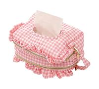 Travel Wipe Holder Quilted Fabric Portable Diaper Wipe Dispenser Bag