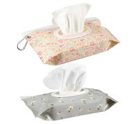 Travel Wipes Case - Refillable Airtight Storage for Wet Wipes | Portable Reusable Container for Stroller Bathroom Trips Kids Travel Convenience and Hygiene