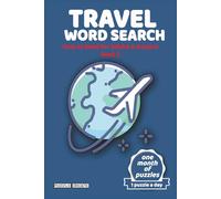 Travel Word Search for Adults & Seniors Book 2: 30 Large Print Airplane & Road Trip Puzzles for Easy Travel Days