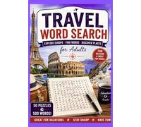 Travel Word Search for Adults: Solutions Included