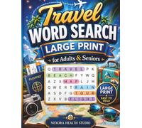 Travel Word Search: Large Print for Adults & Seniors