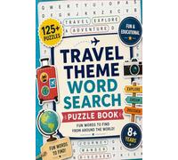 travel word search puzzle book: fun words to find from around the world (festive word search puzzles)