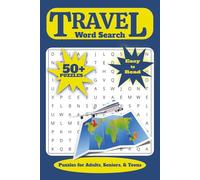 Travel Word Search Puzzle Book: Relaxing Word Searches with Easy to Read Print Featuring Travel, Passport Bros, Passport Sisters, Jetsetters, and ... Gift for Vacations, Holidays and Free Times