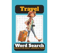 Travel Word Search Puzzle Book: Word Searches with Easy to Read Print about Travel, Traveling, Vacation and More | 6x9 inches, 110 pages | 50+ Puzzles ... Gift for Vacations, Holidays and Free Time
