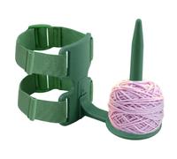 Travel Yarn Holder Double Strap 360 Degree Rotating Wearable Spool Holder