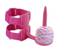 Travel Yarn Holder - Hands-Free Double Strap 360 Degree Rotating Wearable