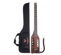 Traveler Guitar Guitarra Acústica-Eléctrica Ultraligera, Marrón Antiguo (ULA ABNS)