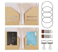 Traveler Notebook Accessories Set Folder PVC Zipper Pouch Pen Loop Or