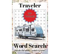 Traveler Word Search Puzzle Book: Word Searches with Easy-to-Read Print about Traveler, Cartography, and More | 6X9 inches, 108 Pages | 50+ Puzzles … Gift for Vacations, Holidays and Free Times