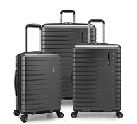 Traveler's Choice Archer - Juego de Equipaje Giratorio de policarbonato Duro, Gris, 3-Piece Set, Archer - Juego de Equipaje Giratorio de policarbonato Duro