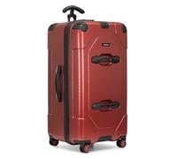 Traveler's Choice Maxporter II - Maleta rígida giratoria de 30 Pulgadas, Red, 30" Trunk Luggage, Maxporter II - Maleta rígida de policarbonato con Ruedas giratorias