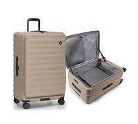 Traveler's Choice Novia - Equipaje de policarbonato expandible con Ruedas giratorias, Color Rosa, 76 cm, Grande, Apertura Superior, Equipaje de policarbonato expandible con Ruedas giratorias
