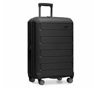 Traveler's Choice Pagosa - Equipaje Giratorio expandible Indestructible, Black, Check-in Only, Pagosa - Equipaje Giratorio expandible Indestructible