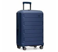 Traveler's Choice Cuadros M (66 cm), Azul Marino, Check-in Only, Pagosa - Equipaje rígido Indestructible Extensible
