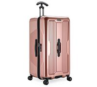 Traveler's Choice Ultimax Maleta rígida de policarbonato con Ruedas, Rosa Rosa, 30" Trunk Luggage