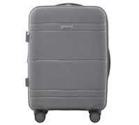 Travelers Club Astralnaut Hardside - Maleta giratoria expandible, Gris, 20" Carry-on, Astralnaut Hardside - Maleta giratoria expandible