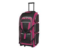 Travelers Club - Bolsa de Lona Vertical Xpedition con Ruedas, de 76,2 cm, Rosa chillón