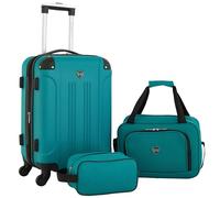 Travelers Club - Maleta, Verde Azulado (Verde) - TCL-77993-360