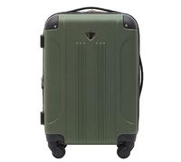 Travelers Club Chicago Hardside Expandable Spinner Luggage, Thyme Green, 20" Carry-On