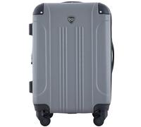 Travelers Club - Maleta Chicago rígida expandible con Ruedas giratorias 50,8 cm, Gris Marengo