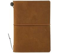Traveler's - Cuaderno Traveler's Notebook, tamaño pasaporte, en PP (polipropileno), color camel