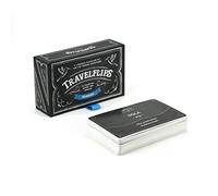 Travelflips - Tarjetas de memoria en español, para aprender vocabulario en español, palabras y frases - Tarjetas básicas de inglés a español - Regalo para viajeros, niños y adultos - Español para principiantes