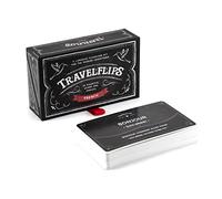 Travelflips - Tarjetas Flash francesas para Aprender Vocabulario en francés, Palabras y Frases - francés fácil para Principiantes, Regalo para viajeros, niños y Adultos - Tarjetas de inglés a francés