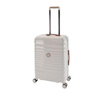 Travelhouse Capri, varios tamaños y colores, Marfil Blanco, Mittlerer Koffer, Maleta