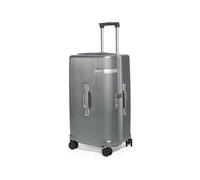 Travelhouse Sport Trunk Maleta, varios tamaños y colores, gris, L, Maleta | 5 rollos de policarbonato duro, cerradura TSA, forro suave de piel de melocotón