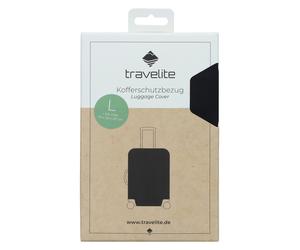 Travelite Accessoires Funda para maleta de viaje 77 cm negro