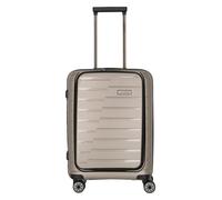 Travelite Air Base 4 ruedas Maleta de cabina 55 cm Compartimento para el portátil beige