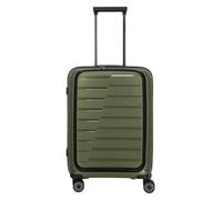 Travelite Air Base 4 ruedas Maleta de cabina 55 cm Compartimento para el portátil verde oliva