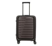 Travelite Air Base 4 ruedas Trolley de cabina 55 cm Compartimento para laptop marrón