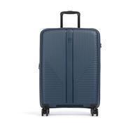 Travelite Air Stripe | Maleta con 4 ruedas | azul | 45x66x28cm | polipropileno