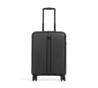 Travelite Air Stripe | Maleta con 4 ruedas | negro | 39x55x20cm | polipropileno